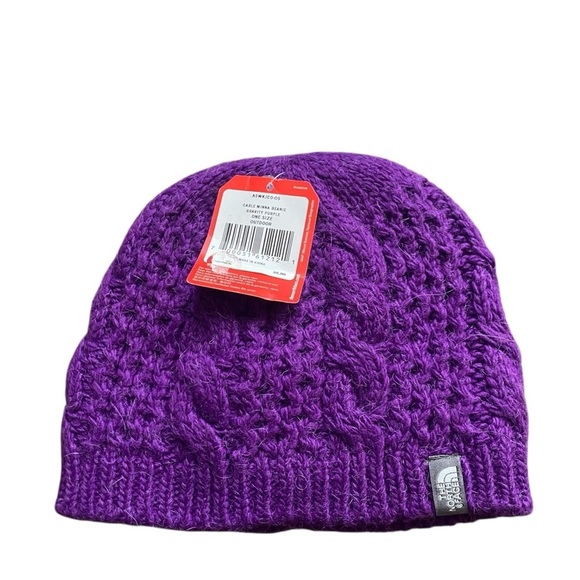 The North Face Accessories - The North Face Canle Minna Purple Beanie